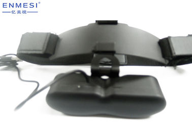 AV στο διοφθαλμικό τοποθετημένο κεφάλι κάθετο λωρίδα υψηλής ανάλυσης γυαλιών επίδειξης