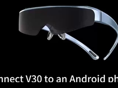 ENMESI V30 AR έξυπνα γυαλιά USB-C Διασύνδεση 1920 * 1080 Ανάλυση 3D γυαλιά