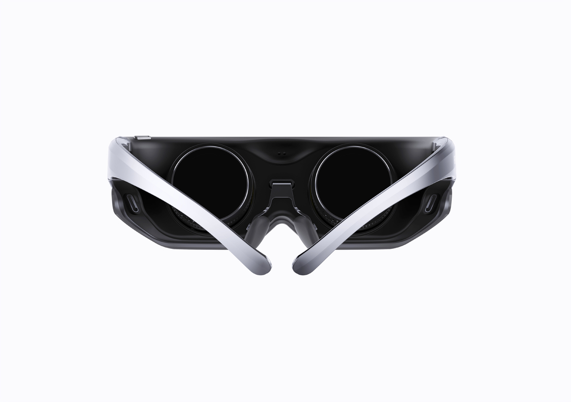 1920x1200 OLED AR έξυπνα γυαλιά 75°FOV USB-C/HDMI AR κεφαλής τοποθετημένη οθόνη