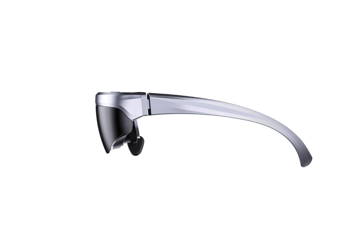 1920x1200 OLED AR έξυπνα γυαλιά 75°FOV USB-C/HDMI AR κεφαλής τοποθετημένη οθόνη