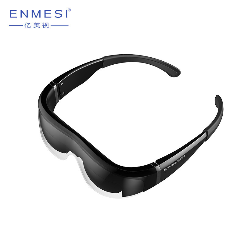 HDMI έξυπνα γυαλιά με AR OLED 1080 P 2000 Nits 41 μοίρες Εμφάνιση που τοποθετείται στο κεφάλι OEM ODM