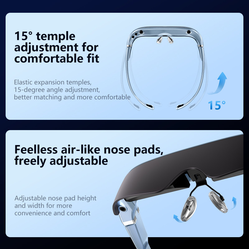 ENMESI V30 USB τύπου C AR Smart Glasses 1920 * 1080 AR Head Mounted Display Διοπτέρας