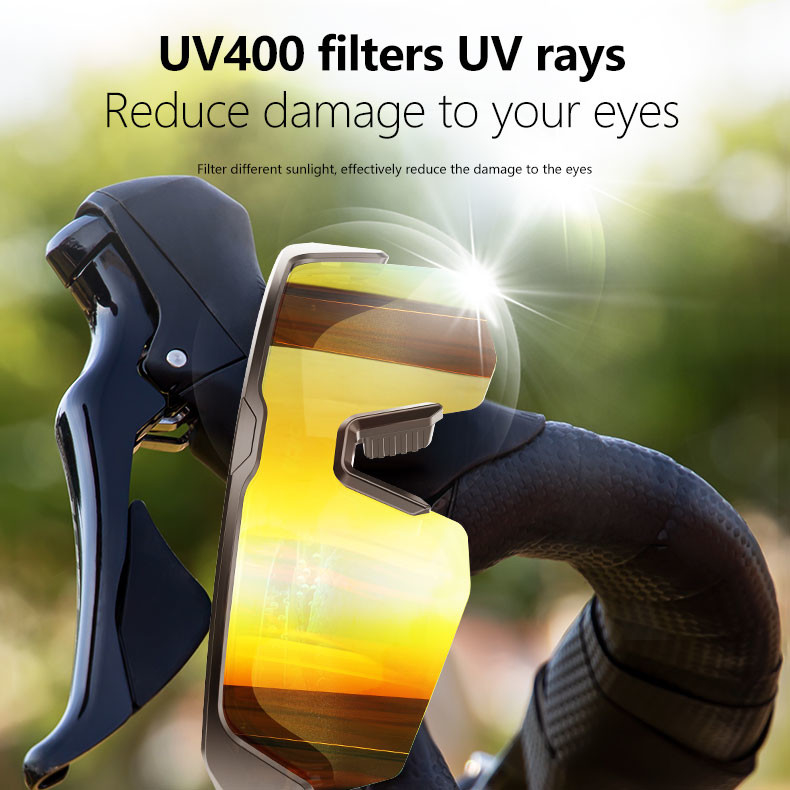 UV 400 Αθλητικά Bluetooth Γυαλιά οδήγησης Bluetooth 5.3 μπαταρία 50 ώρες ποδηλασία