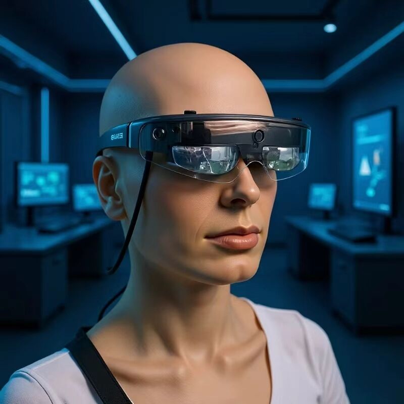 1080P OLED AR έξυπνα γυαλιά με 43 ° FOV και 3000nits φωτεινότητα για εμπειρία εντυπωσιακής επαυξημένης πραγματικότητας