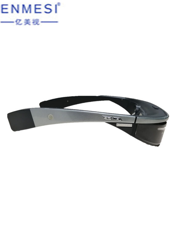 RK3128 Wifi FOV γυαλιών TFT LCD εικονικής πραγματικότητας 0,32 ιντσών τρισδιάστατη τηλεοπτική μεγάλη οθόνη μικροϋπολογιστών