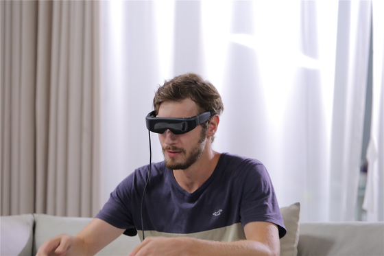 Τύπος C 3D Movie 1800 Nits 1920* 1080 VR Smart Glasses για κονσόλες παιχνιδιών